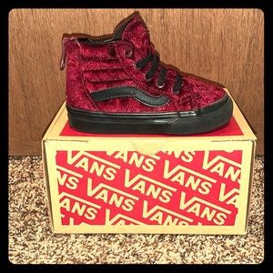 Vans SK8-Hi Velvet Red/Black